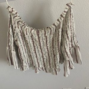 Free people off the shoulder top